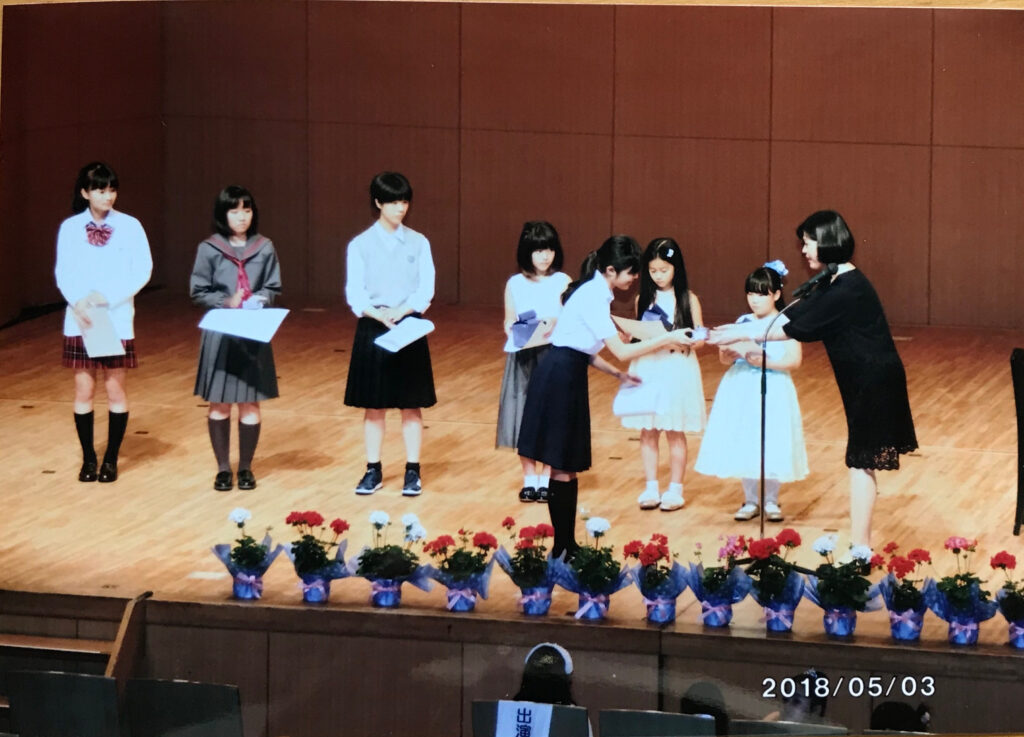2018年　第21回ピアノ教室アリエッタ発表会